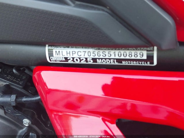Honda Cbr500 Ra 2025 MLHPC7056S5100889 Image 10