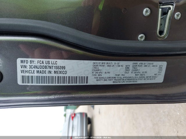 Jeep Compass Trailhawk 4x4 2022 3C4NJDDB7NT155399 Image 9
