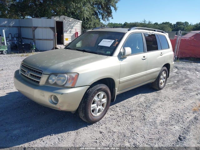 45532089 :رقم المزاد ، JTEHF21AX30126337 vin ، 2003 Toyota Highlander V6 مزاد بيع