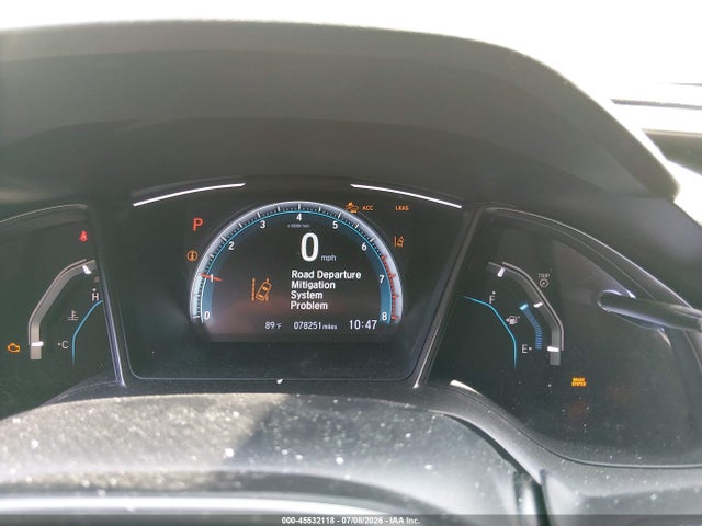 2020 Honda Civic Ex მანქანა იყიდება აუქციონზე, vin: SHHFK7H60LU222306, აუქციონის ნომერი: 45532118