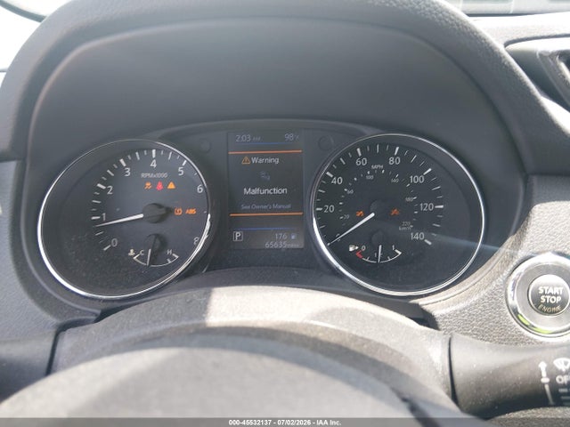 45532137 :رقم المزاد ، 5N1AT2MTXLC719296 vin ، 2020 Nissan Rogue Sv Fwd مزاد بيع