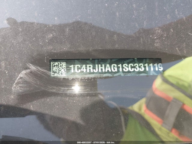 45532207 :رقم المزاد ، 1C4RJHAG1SC331119 vin ، 2025 Jeep Grand Cherokee Altitude X 4x4 مزاد بيع