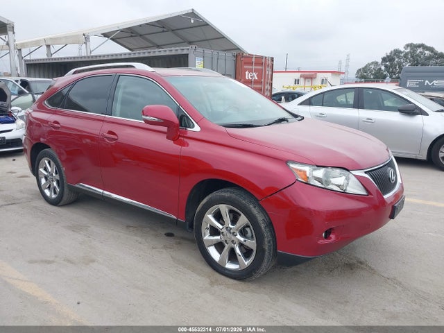 Продаж на аукціоні авто 2010 Lexus Rx 350, vin: JTJZK1BA9A2409470, номер лоту: 45532314