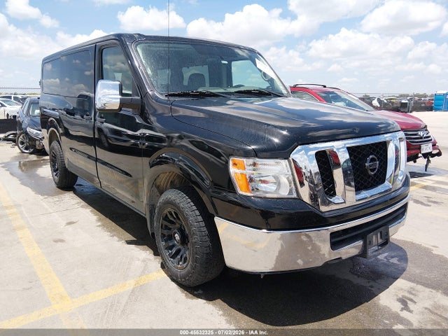 45532325 :رقم المزاد ، 5BZBF0AA1MN850226 vin ، 2021 Nissan Nv Passenger Nv3500 Hd Sv مزاد بيع