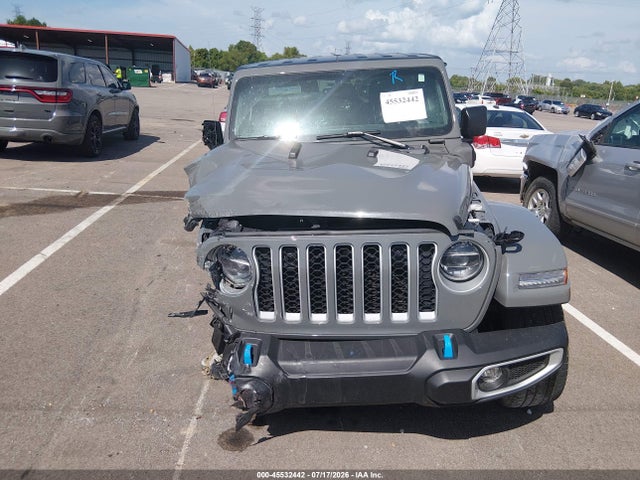 Aukcja sprzedaży 2022 Jeep Wrangler 4xe Unlimited Sahara 4x4, vin: 1C4JJXP63NW198565, numer aukcji: 45532442