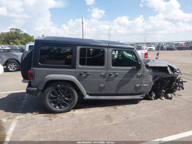 Aukcja sprzedaży 2022 Jeep Wrangler 4xe Unlimited Sahara 4x4, vin: 1C4JJXP63NW198565, numer aukcji: 45532442