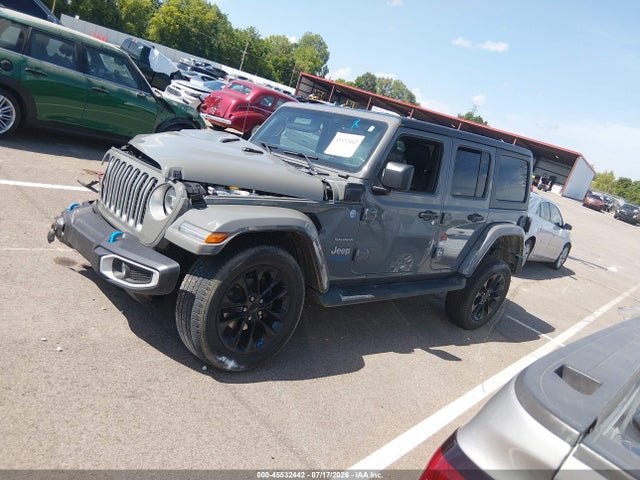 Aukcja sprzedaży 2022 Jeep Wrangler 4xe Unlimited Sahara 4x4, vin: 1C4JJXP63NW198565, numer aukcji: 45532442