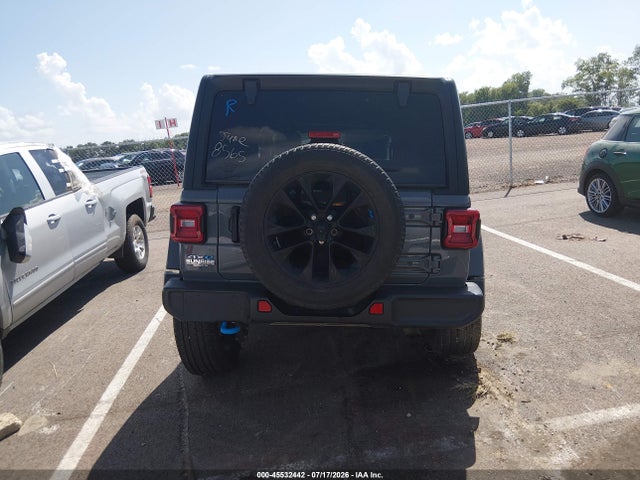 Aukcja sprzedaży 2022 Jeep Wrangler 4xe Unlimited Sahara 4x4, vin: 1C4JJXP63NW198565, numer aukcji: 45532442