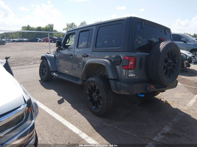 Aukcja sprzedaży 2022 Jeep Wrangler 4xe Unlimited Sahara 4x4, vin: 1C4JJXP63NW198565, numer aukcji: 45532442