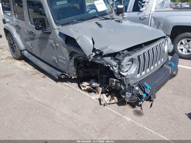 Aukcja sprzedaży 2022 Jeep Wrangler 4xe Unlimited Sahara 4x4, vin: 1C4JJXP63NW198565, numer aukcji: 45532442