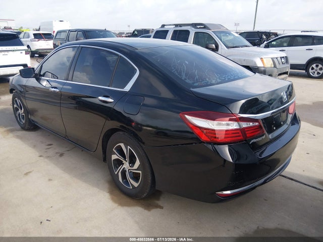45532586 :رقم المزاد ، 1HGCR2F37GA163766 vin ، 2016 Honda Accord Lx مزاد بيع