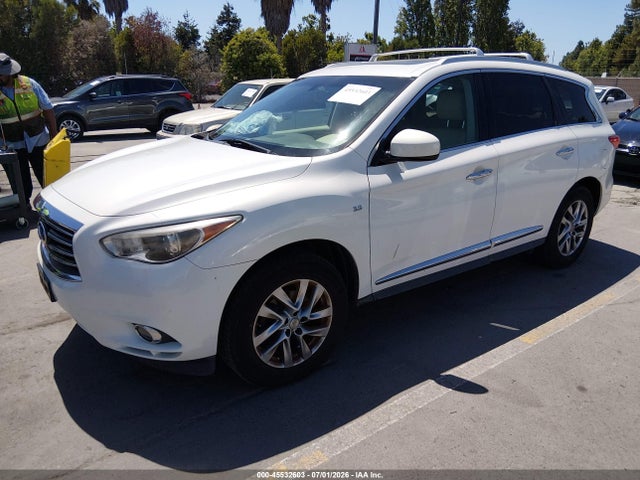 2014 Infiniti Qx60 მანქანა იყიდება აუქციონზე, vin: 5N1AL0MM6EC508113, აუქციონის ნომერი: 45532603