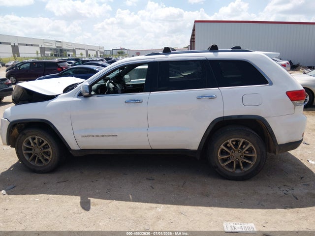 2015 Jeep Grand Cherokee Limited მანქანა იყიდება აუქციონზე, vin: 1C4RJFBG4FC753474, აუქციონის ნომერი: 45532630