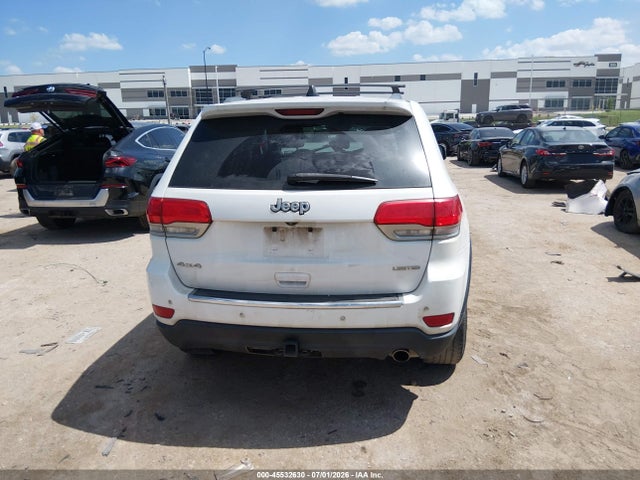 2015 Jeep Grand Cherokee Limited მანქანა იყიდება აუქციონზე, vin: 1C4RJFBG4FC753474, აუქციონის ნომერი: 45532630