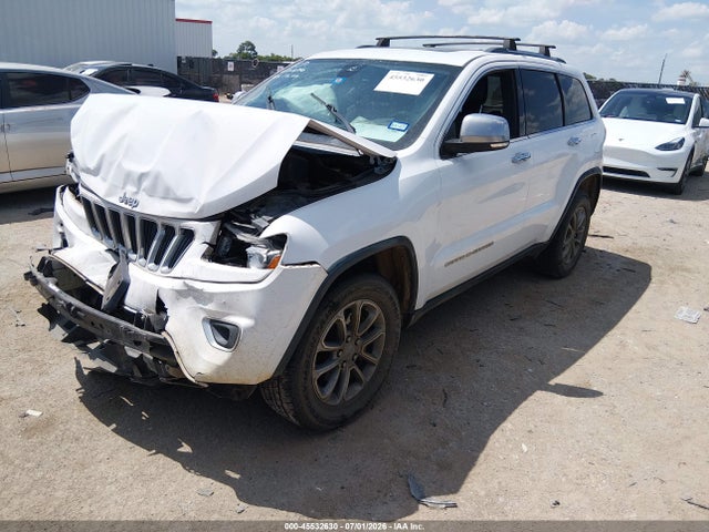 2015 Jeep Grand Cherokee Limited მანქანა იყიდება აუქციონზე, vin: 1C4RJFBG4FC753474, აუქციონის ნომერი: 45532630