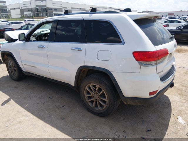 2015 Jeep Grand Cherokee Limited მანქანა იყიდება აუქციონზე, vin: 1C4RJFBG4FC753474, აუქციონის ნომერი: 45532630