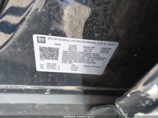 GMC Terrain Awd At4 2026 3GKALYEG5TL112210 Image 9