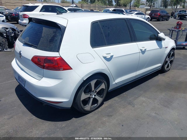 3VW4T7AU2HM066980 Volkswagen Golf Gti Autobahn 4-door/s 4-door/se 4-door/sport 4-door