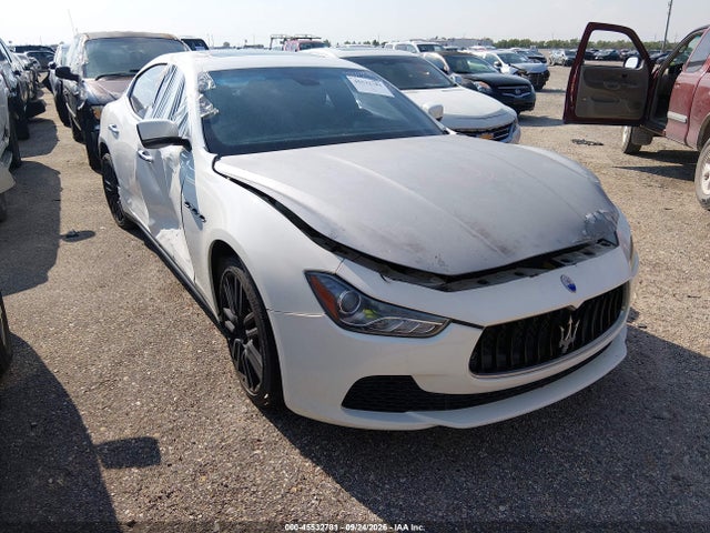 Продажа на аукционе авто 2016 Maserati Ghibli, vin: ZAM57XSA2G1190772, номер лота: 45532781