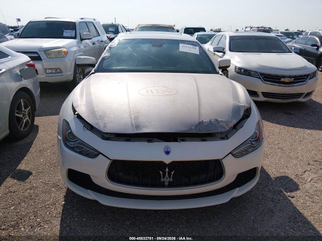 Продаж на аукціоні авто 2016 Maserati Ghibli, vin: ZAM57XSA2G1190772, номер лоту: 45532781
