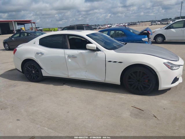 Продаж на аукціоні авто 2016 Maserati Ghibli, vin: ZAM57XSA2G1190772, номер лоту: 45532781