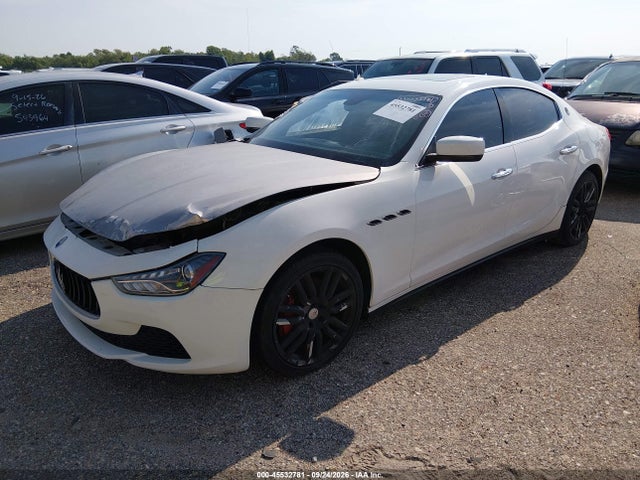 Продаж на аукціоні авто 2016 Maserati Ghibli, vin: ZAM57XSA2G1190772, номер лоту: 45532781