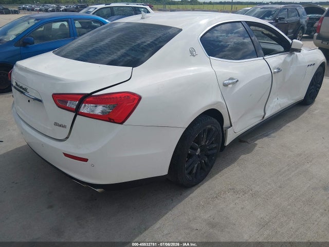 Продаж на аукціоні авто 2016 Maserati Ghibli, vin: ZAM57XSA2G1190772, номер лоту: 45532781