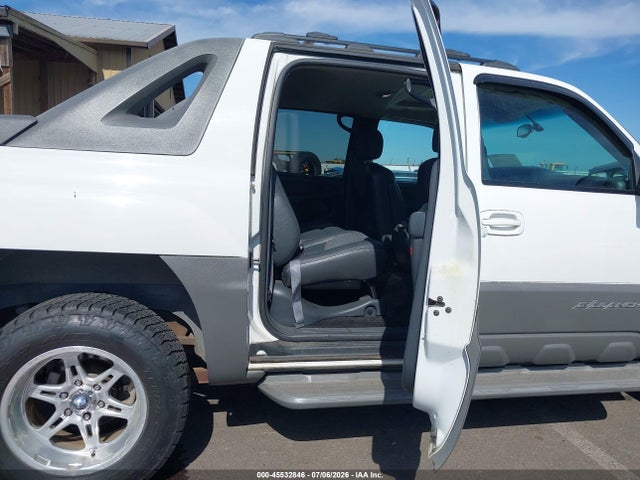 2002 Chevrolet Avalanche 1500 მანქანა იყიდება აუქციონზე, vin: 3GNEK13T92G300914, აუქციონის ნომერი: 45532846