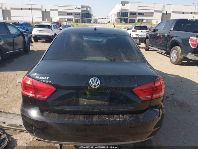 2013 Volkswagen Passat 2.5l S მანქანა იყიდება აუქციონზე, vin: 1VWAP7A38DC012397, აუქციონის ნომერი: 45532871