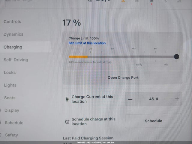 Auction sale of the 2024 Tesla Model Y Long Range Dual Motor All-wheel Drive, vin: 7SAYGDEE4RF128608, lot number: 45532923
