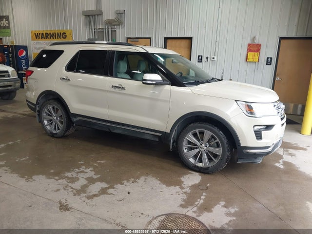 45532957 :رقم المزاد ، 1FM5K8F80JGB16735 vin ، 2018 Ford Explorer Limited مزاد بيع