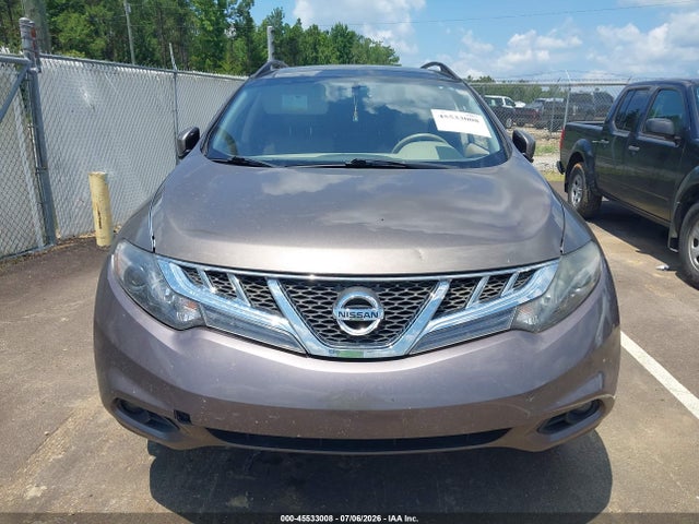 2014 Nissan Murano Sl მანქანა იყიდება აუქციონზე, vin: JN8AZ1MU5EW421282, აუქციონის ნომერი: 45533008