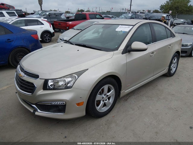 45533020 :رقم المزاد ، 1G1PE5SB5G7207781 vin ، 2016 Chevrolet Cruze Limited 1lt Auto مزاد بيع