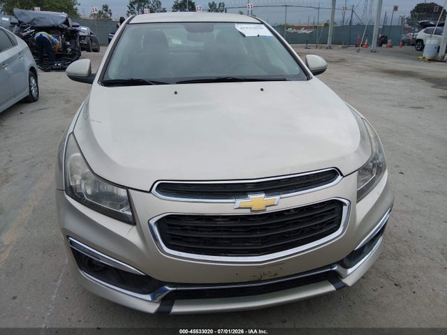 45533020 :رقم المزاد ، 1G1PE5SB5G7207781 vin ، 2016 Chevrolet Cruze Limited 1lt Auto مزاد بيع