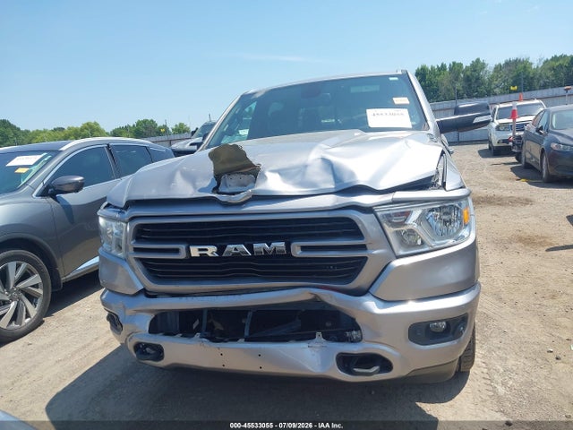 45533055 :رقم المزاد ، 1C6SRFFT1KN638192 vin ، 2019 Ram 1500 Big Horn/lone Star  4x4 5'7 Box مزاد بيع