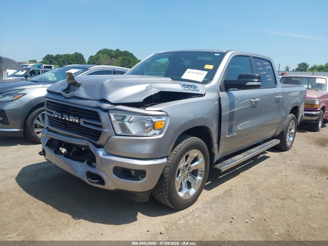 45533055 :رقم المزاد ، 1C6SRFFT1KN638192 vin ، 2019 Ram 1500 Big Horn/lone Star  4x4 5'7 Box مزاد بيع