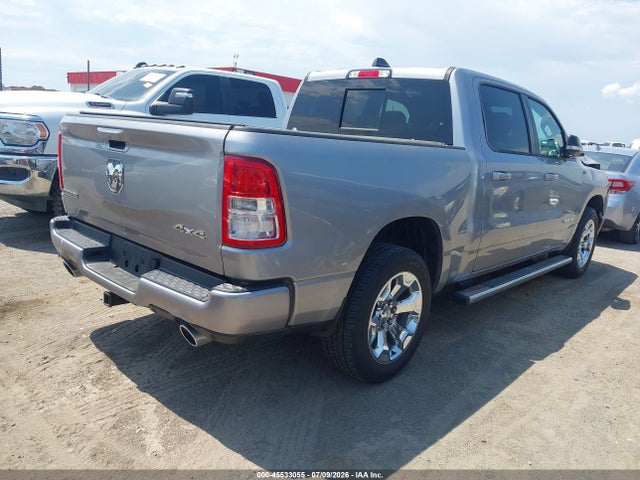 45533055 :رقم المزاد ، 1C6SRFFT1KN638192 vin ، 2019 Ram 1500 Big Horn/lone Star  4x4 5'7 Box مزاد بيع