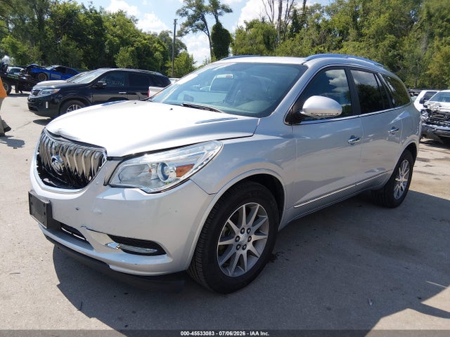 45533083 :رقم المزاد ، 5GAKVBKD7HJ343188 vin ، 2017 Buick Enclave Leather مزاد بيع