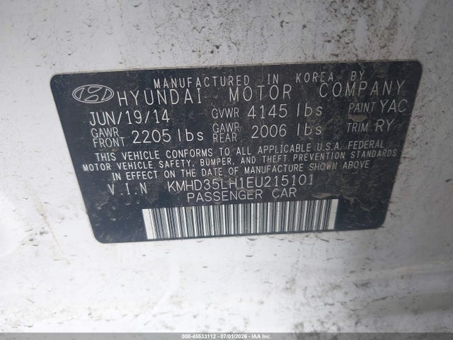 Hyundai ELANTRA GT 2014 KMHD35LH1EU215101 Image 9