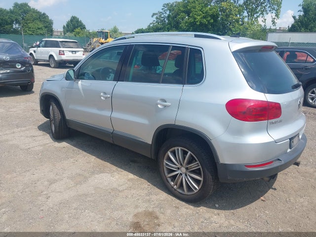 2014 Volkswagen Tiguan Se მანქანა იყიდება აუქციონზე, vin: WVGBV3AX0EW573763, აუქციონის ნომერი: 45533137