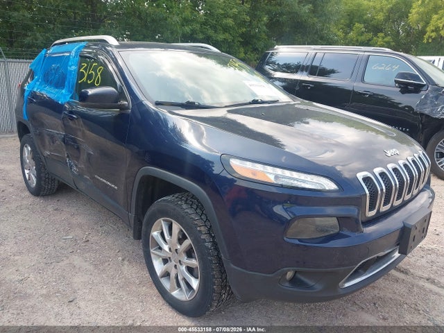 2014 Jeep Cherokee Limited მანქანა იყიდება აუქციონზე, vin: 1C4PJMDSXEW129964, აუქციონის ნომერი: 45533158