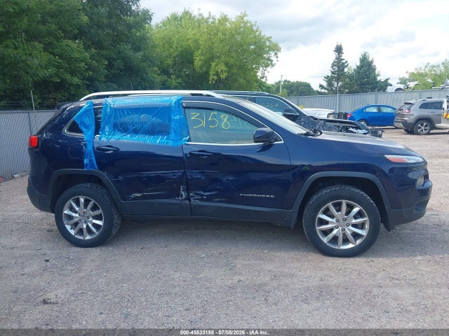 2014 Jeep Cherokee Limited მანქანა იყიდება აუქციონზე, vin: 1C4PJMDSXEW129964, აუქციონის ნომერი: 45533158