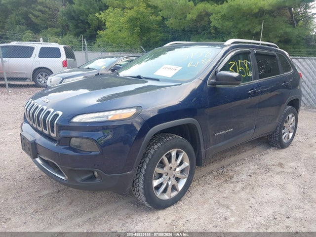 2014 Jeep Cherokee Limited მანქანა იყიდება აუქციონზე, vin: 1C4PJMDSXEW129964, აუქციონის ნომერი: 45533158