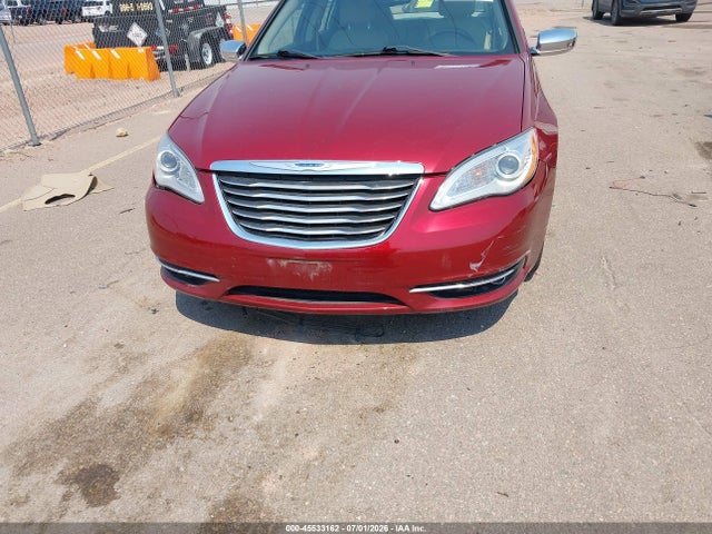 Продаж на аукціоні авто 2013 Chrysler 200 Limited, vin: 1C3CCBCG2DN629880, номер лоту: 45533162