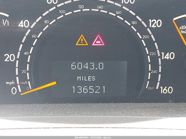 Aukcja sprzedaży 2005 Mercedes-benz S 500, vin: WDBNG75J25A445271, numer aukcji: 45533221
