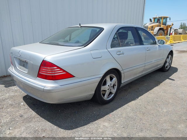 Aukcja sprzedaży 2005 Mercedes-benz S 500, vin: WDBNG75J25A445271, numer aukcji: 45533221
