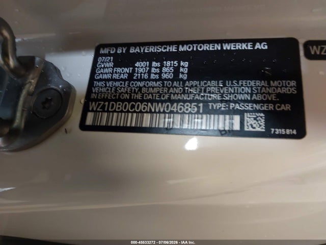 Toyota Gr Supra A91 Edition 2022 WZ1DB0C06NW046851 Image 9