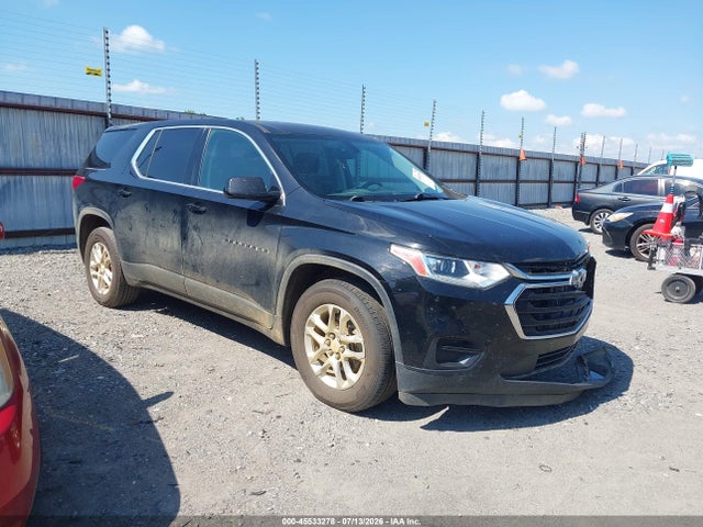 45533278 :رقم المزاد ، 1GNERFKW3KJ255584 vin ، 2019 Chevrolet Traverse Ls مزاد بيع