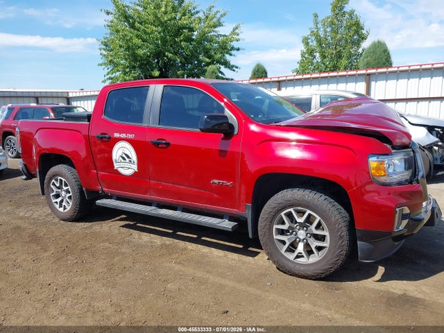 Aukcja sprzedaży 2021 Gmc Canyon 4wd  Short Box At4 - Leather, vin: 1GTG6FENXM1118397, numer aukcji: 45533333