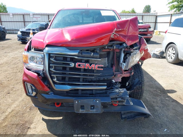 Aukcja sprzedaży 2021 Gmc Canyon 4wd  Short Box At4 - Leather, vin: 1GTG6FENXM1118397, numer aukcji: 45533333